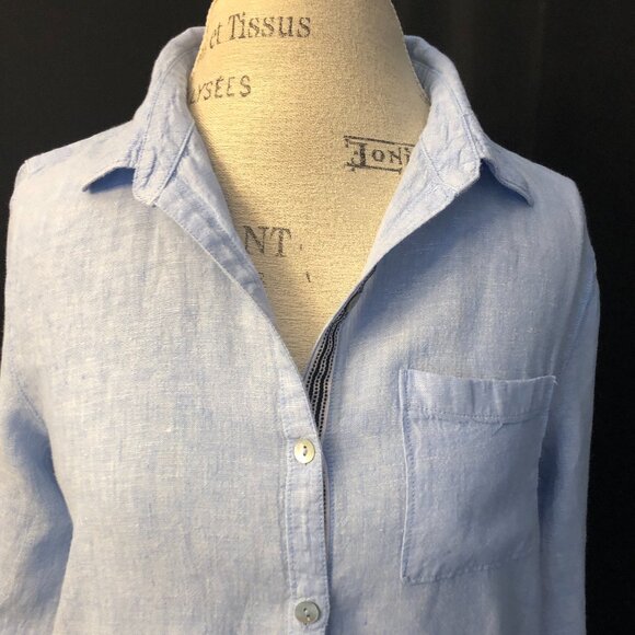 Beautiful C&C California Linen Long Shirt: Size M - Picture 15 of 15